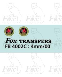 BRS Door badge 1956-62 North Western