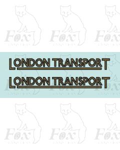 FLEET NAME - LONDON TRANSPORT 