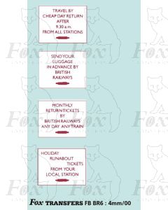 BR - Set of van side posters