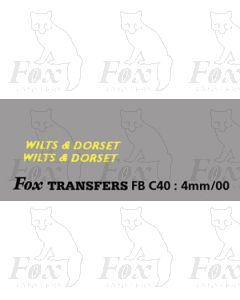 FLEETNAMES - WILTS & DORSET  