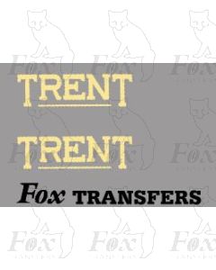 FLEETNAMES - TRENT with underline