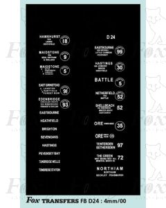 DESTINATION SCREENS - MAIDSTONE & DIST 1950