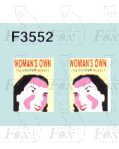 Advertisement 1930s, 1940s & 1950s - WOMANS OWN THE COLOUR WEEKLY