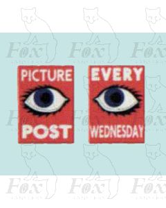 Advertisement 1930s, 1940s & 1950s - PICTURE POST (eyes)