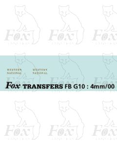 FLEETNAMES - WESTERN NATIONAL