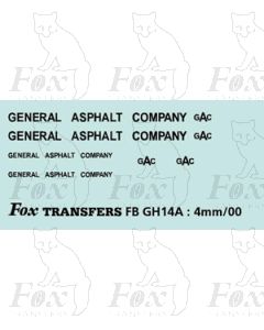 TRANSPORT COMPANIES - GENERAL ASPHALT