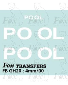 TRANSPORT COMPANIES - POOL