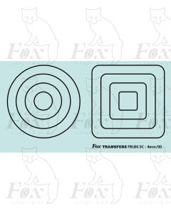 CORNERS & CIRCLES 0.50mm black