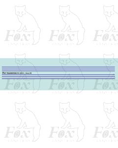 LINING 150mm x 0.50mm Sheffield Blue