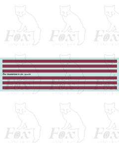 LINING 150mm x 4.0mm maroon