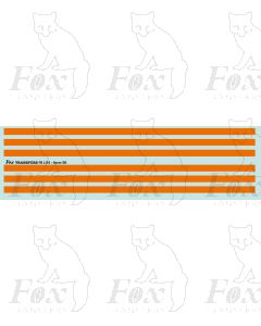 LINING 150mm x 4.0mm orange