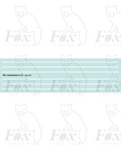 LINING 150mm x 1.0mm white