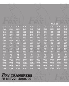 COUNTRY SOUTH Garage Codes - CY, DG, DS, DT, EG, GD, GF, LH, NF, RG, SJ, ST, TW, WR