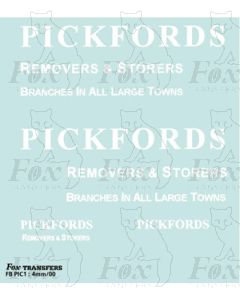 PICKFORDS Furniture van set - include headboards