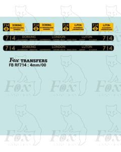 DESTINATION SCREENS -  GREENLINE - DORKING - LUTON 