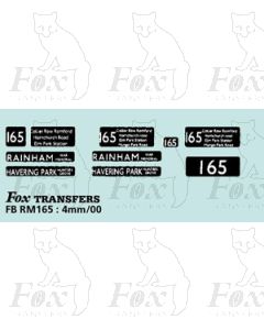 DESTINATION SCREENS - RAINHAM - HAVERING PARK