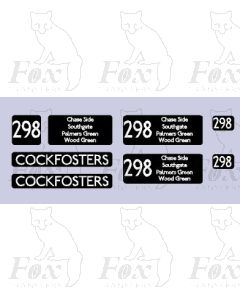 DESTINATION SCREENS - COCKFOSTERS