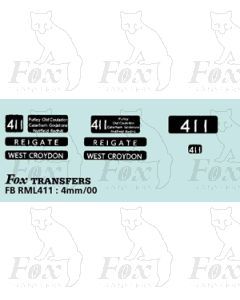 DESTINATION SCREENS - REIGATE - WEST CROYDON