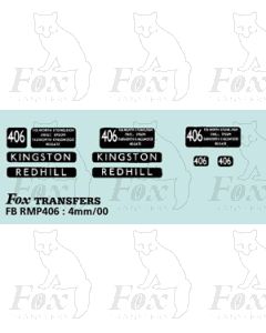 DESTINATION SCREENS - KINGSTON - REDHILL