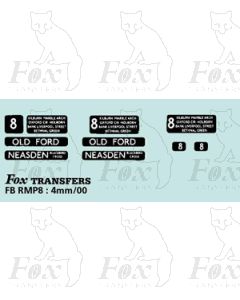 DESTINATION SCREENS - OLD FORD - NEASDEN 