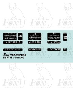 DESTINATION SCREENS - VICTORIA - LEYTON 