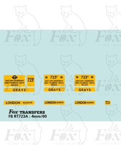 DESTINATION SCREENS -  GRAYS - LONDON 