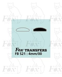 DESTINATION SCREENS - Blank Profiles - Duple/Windover - o/s clear