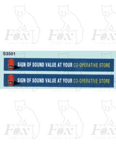 Advertisement 1930s, 1940s & 1950s - CWS SIGN OF SOUND VA