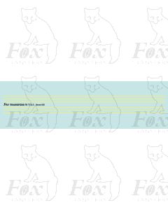 LINING - 6 straight lines, 150mm x 0.50mm Tilling cream