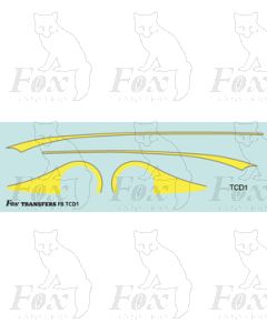 Coach side Flashes - Duple A cream