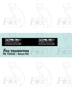 DESTINATION SCREENS - EPPING FOREST