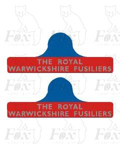 45104 THE ROYAL WARWICKSHIRE FUSILIERS