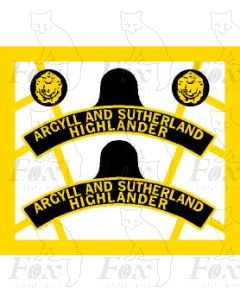 4-6-0  ARGYLL AND SUTHERLAND HIGHLANDER