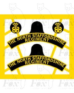 4-6-0  THE NORTH STAFFORDSHIRE REGIMENT (from 1936)