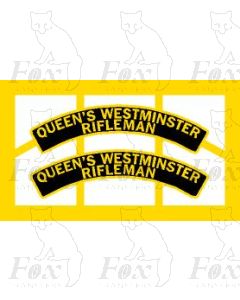 46162  QUEEN'S WESTMINSTER RIFLEMAN