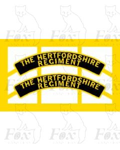46167  THE HERTFORDSHIRE REGIMENT