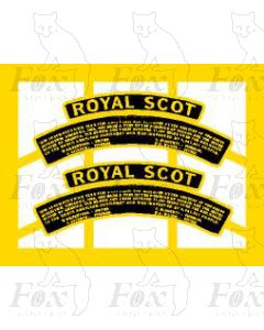 6100CP ROYAL SCOT (with commemorative plaque)