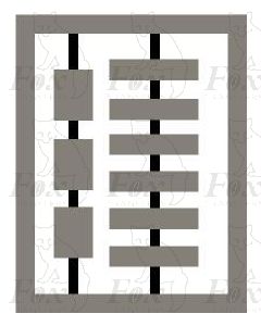 Numberplate PLATES IN STAINLESS STEEL