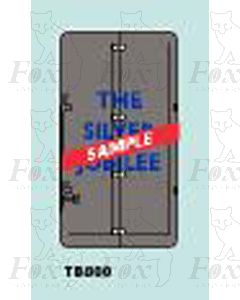 Tailboard - THE SILVER JUBILEE silver and dark blue