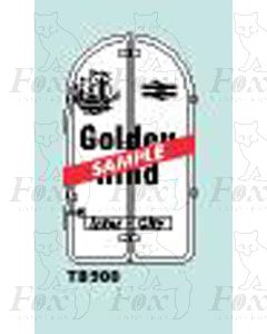 Tailboard - THE GOLDEN HIND white and black