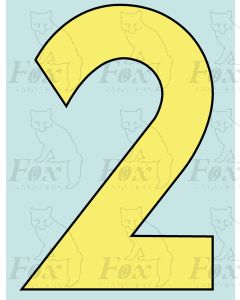 9 inch Cabside Numbering