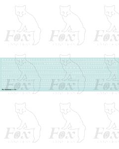 Alphabet in white - Gill Light, 3mm