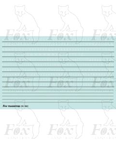 Alphabet in white - Gill Light, 2mm & 1mm