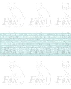 Alphabet in white - Franklin Heavy, 4mm