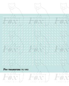 Corners in white - Small-Radius 0.35mm