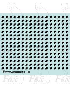 Corners in black - Small-Radius corners 1.5mm