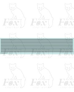 Lining in black - Medium lines, 298mm x 0.75mm