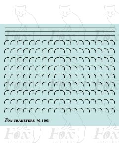 Corners in black - Medium-Radius 0.35mm