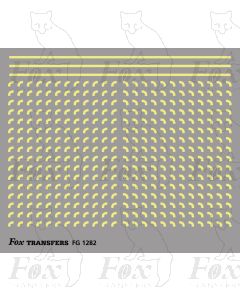 Corners in off-white (straw) - Small-Radius 