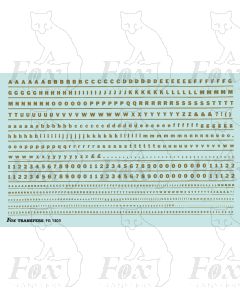 Alphabets in gold - Franklin Heavy, 2mm & 1mm